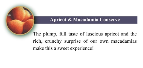 Apricot&Macadamia Conserve